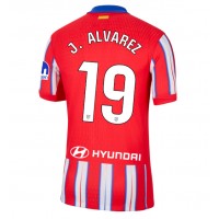 Camiseta Atletico Madrid Julian Alvarez #19 Primera Equipación Replica 2024-25 mangas cortas